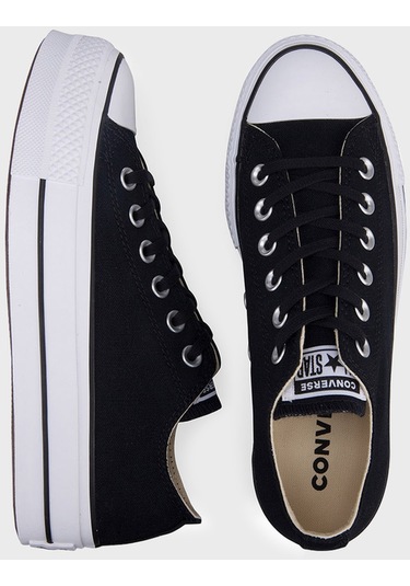 Converse Bayan Ayakkabı 560250c 001 Siyah-beyaz-beyaz Çok Renkli