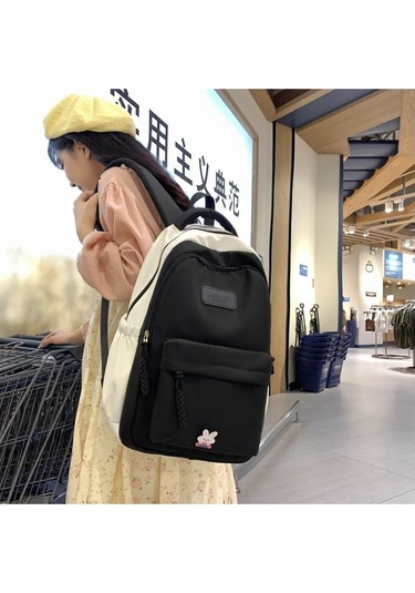 Genç Kızlar İçin Şık Ve Konforlu Ortaokul Lise Üniversite Öğrenci Sırt Çantası 2023 Yeni Tasarım Okul Çantası Modelleri Kirmizi