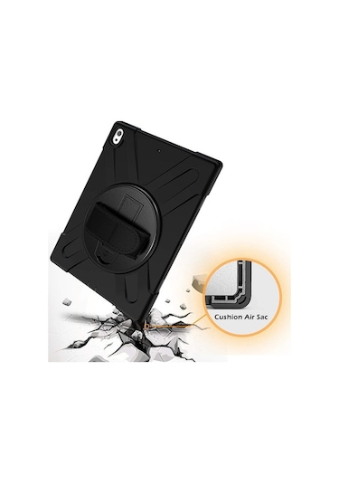 Duxweel Apple Uyumlu iPad Pro 12.9 3.Nesil Standlı Zırh Kılıf/Shockproof