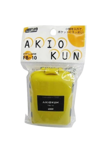 Meiho Fb-10 Akiokun Tackle Box Malzeme Kutusu Sarı