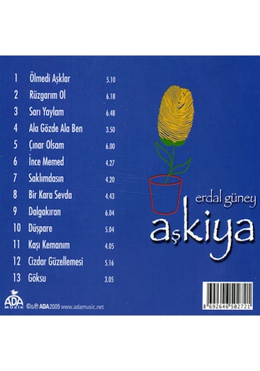 Erdal Güney - Aşkiya (Cd)