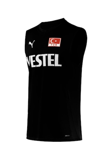 Puma Türkiye Voleybol Milli Takım Erkek Forma 706431 03 Siyah