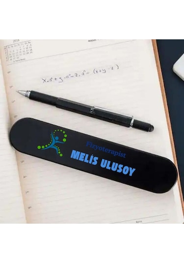 Fizyoterapistlere Özel Tasarımlı Çok Amaçlı Tükenmez Kalem Mavi