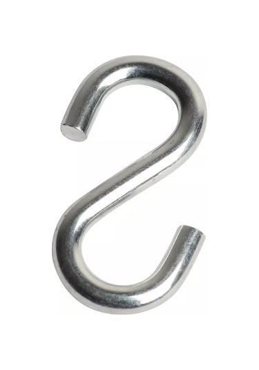 Moydvor Kanca S-şekilli 10mm. 2 Adet. Galvanizli Moydvor 245860462