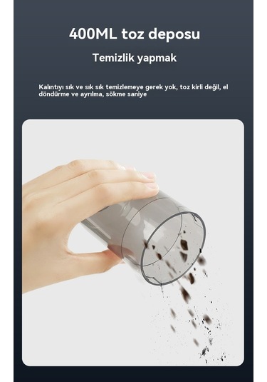 Jian Fan Araba Elektrikli Süpürge Kablosuzşarj Elektrikli Süpürge El Tipi Küçük Taşın İse Bir Güç Güçlü Emişev Arabası