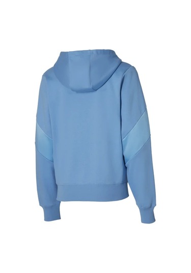 Athletics Mizuno Sweat Jacket Kadın Kapüşonlu Sweatshirt Mavi Çok Renkli
