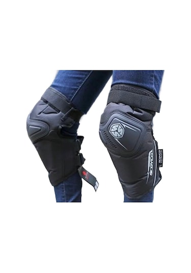 Scoyco K24R Soft Koruyucu Motosiklet Dizliği Siyah