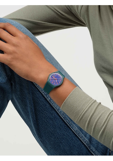 Swatch So28n706 Kadın Kol Saati Yeşil