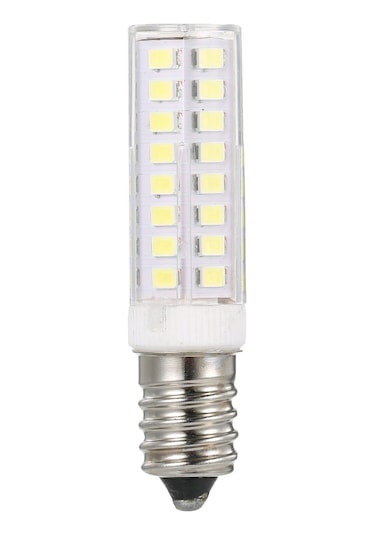 Mufunye E14 7w Led Ampul 6000k Beyaz Işık 51 Led 360 Aydınlatma Fırın Buzdolabı Hava Soğutucu Uyumlu Enerji Tasarruflu Toplam Karakter: 112 Beyaz