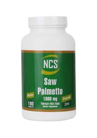 Ncs Saw Palmetto 1000 MG 180 Tablet 3 Adet