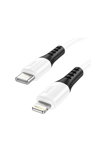 Hoco X82 20 W Type-C To Lightning Hızlı Şarj Data Kablosu Beyaz
