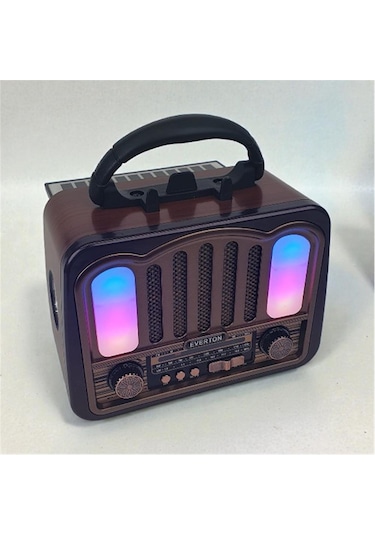 Everton Rt-771 Bluetooth Usb-micro Sd Solarlı Nostaljik Radyo