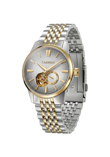 Carmen Master Open Heart Crm.20020.06 Erkek Kol Saati Gri