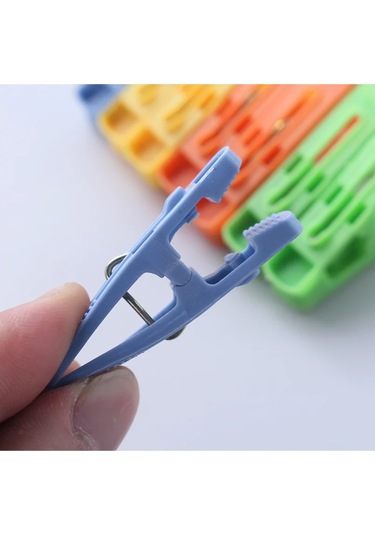 40 Adet-40/20 Adet Plastik Mandal Mandal Çamaşır Asılı Pin Klip Ev Clothespins Çorap İç Çamaşırı Kurutma Standı Tutucu