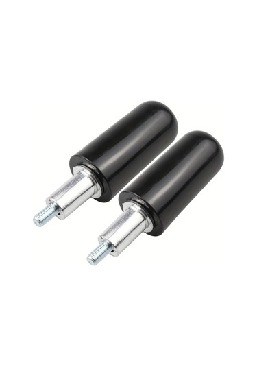 Dashanshop Siyah M10 Büyük Motosiklet Yana Devrilme Çubuğu Koruma Kauçuk Aksesuarları