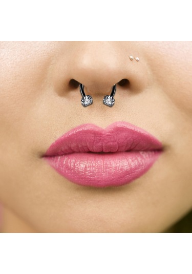 Wezone 47 Parça Tekerlekli Cila Vurgulu Paslanmaz Çelik Göğüs Burun Kulak Karın Piercing Seti - Açma Pensi, Eldiven, İğne Ve Alkol Tamponu Dahil