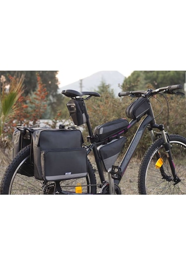 Procycle Pc-605 Bagaj Üstü Küçük Tur Heybe Çanta Siyah