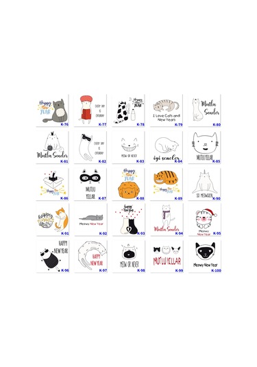 Kedili Türk Kahve Fincanı, Arkadaşa Hediyelik Fincan K Serisi 100 Model