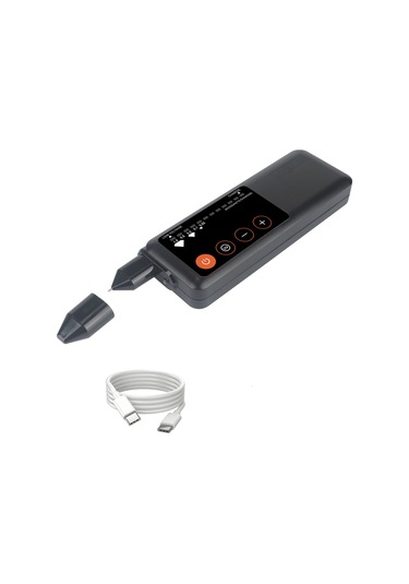 Maiyame Kd-md1 Şarap Taşı Test Cihazı - Moissanit Ve Yeşim Sertliği Tespiti, Usb Şarjlı, Siyah, Pil İle Teslim