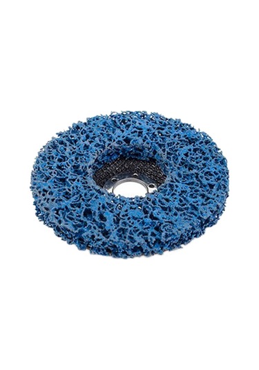 Reedark 4" Açılı Taşlama Çarkı - Boya, Pas Ve Kaynak Temizleme İçin Mavi Naylon Şerit Disk