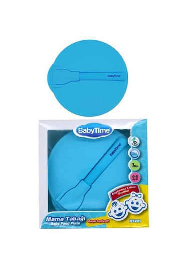 Babytime BT221 Mama Tabağı Mavi