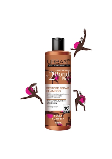 Urban Care No.2 Bond Plex Yıpranma Karşıtı Bakım Şampuanı 350 ML