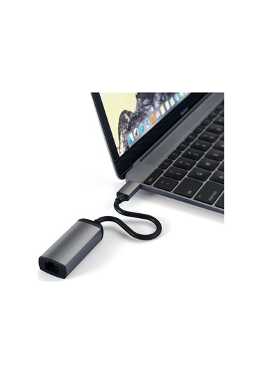 Satechi Type-c To Gigabit Ethernet Adaptör Uzay Grisi St-tcenm