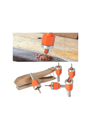 Pazly Ahşap İşleme Seti: Forstner Matkap, Delik Zımba & Kenar Bant Pensi, Ahşap Kesim Aleti