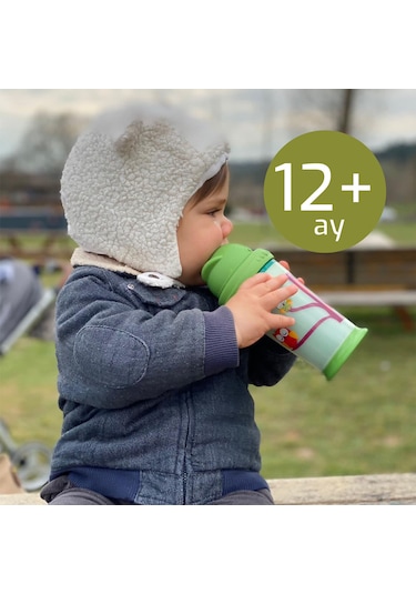Bebedor Karanlikta Parlayan Pipetli Alıştırma Bardağı 240ML