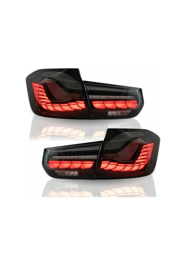 BMW 5 Serisi İçin Uyumlu F10 Dragon Led Stop - Smoke