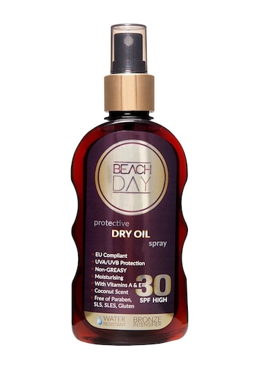 Beach Day SPF 30 Koruyucu Bronzlaştırıcı Kuru Yağ Sprey 150 ML