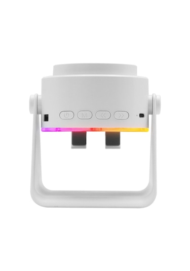 Snapron Sns9101 5in1 Wireless İnduction Blutooth 5w 2000 Mah Rgb Beyaz Speaker