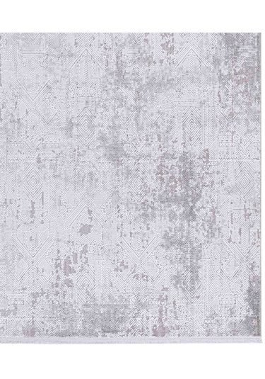 Koza Hayad Aris Gri Halı Salon Oturma Odası Yatak Odası Koridor Gri