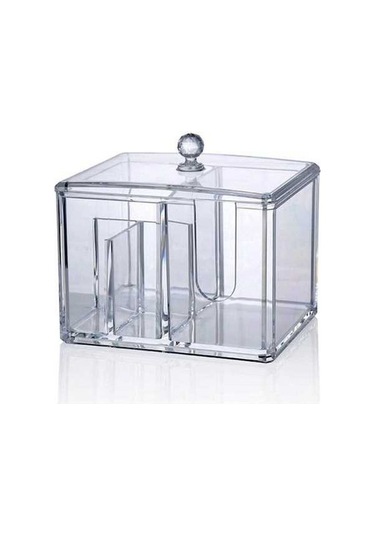 Pazly Mini Bölme Makyaj Kutusu, Makyaj Araçları Depolama, Kolay Taşıma, Alan Tasarrufu Çok Renkli