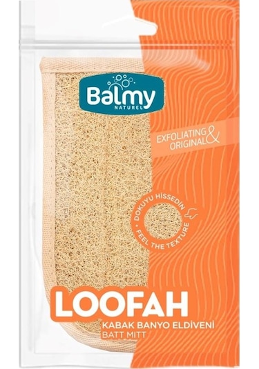 Balmy Naturel Loofah Kabak Banyo Lifi Bej