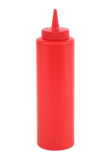 Zicco Fişek Sosluk Kırmızı. Ketçap Şişesi 500 CC