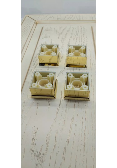 F Furnitura Mobilya Ayakları Ayarlanabilir 242421661 Altın Rengi