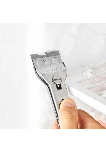 Youmex Stainless Steel Multifunctional Cleaning Scraper: Kitchen Tile, Stovetop, Glass Stain Remover With 5 Blades Diğer