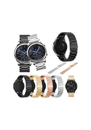 Huawei Watch Gt3 Elite 46mm/Gt Runner Çelik 22mm Saat Kordonu