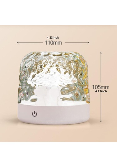 Suntek Yatak Odası Başucu Lambası Şık Işık Gece Işığı Yurt Ev Beyaz