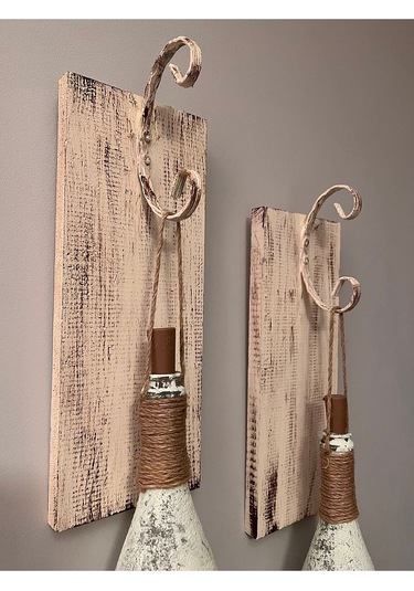 Tıpa Peri Led Işıklı Krem Kahve Renkli Buzlu Cam Şampanya Şişesi Çok Renkli