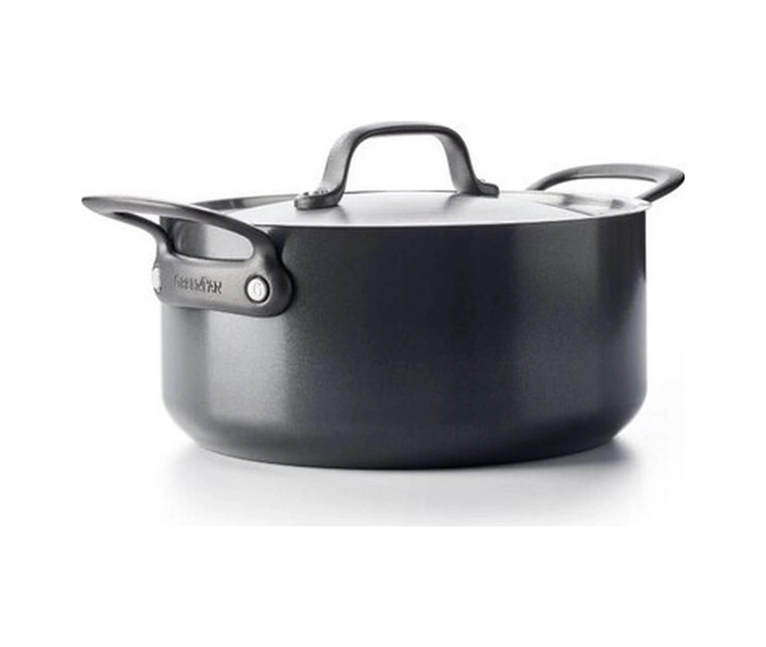 Greenpan Craft Thermolon Seramik Yapıştırmaz 24cm Derin Tencere Bakır - Siyah