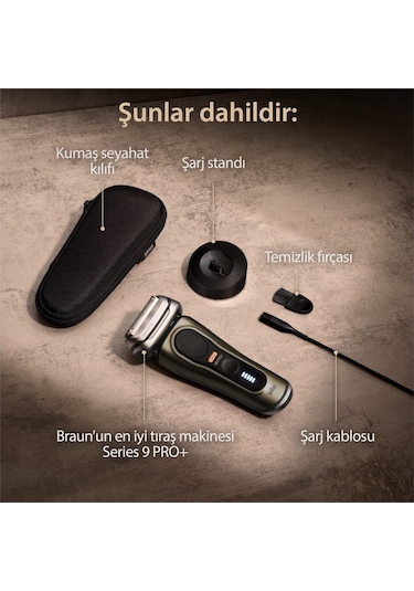 Braun Series 9 Pro+ 9519S Elektrikli Tıraş Makinesi
