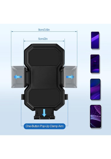 Suntek Telefon Montajlı Evrensel Araç Bardak Tutucusu Sağlam Diğer