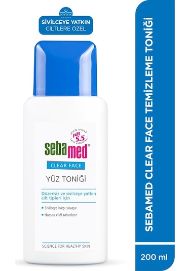 Sebamed Clear Face Yüz Temizleyici Toniği 200ml 2 Li Set