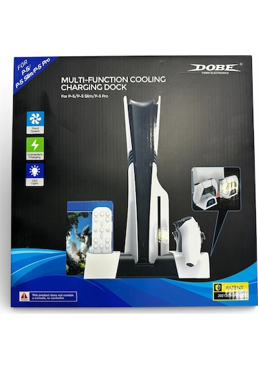 Ps5 Fat/slim/pro Uyumlu Soğutucu Şarj Standı Dobe Tp5-3536b