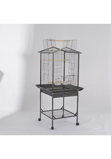 Cocodypet A081 Papağan Kafesi Ayaklı 46x46x125