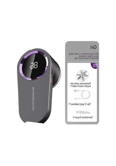 Dancemonkey Pratik Ev Tipi Saç Topu Toplayıcı-gri Gri