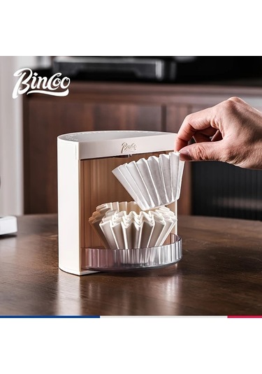 Fochsia Bej Saklama Kutusu Dayanıklı Plastik Filtre Kahve Kapları Toz Nem Koruma