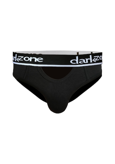 Darkzone Erkek Siyah Önü Açık Slip Külot